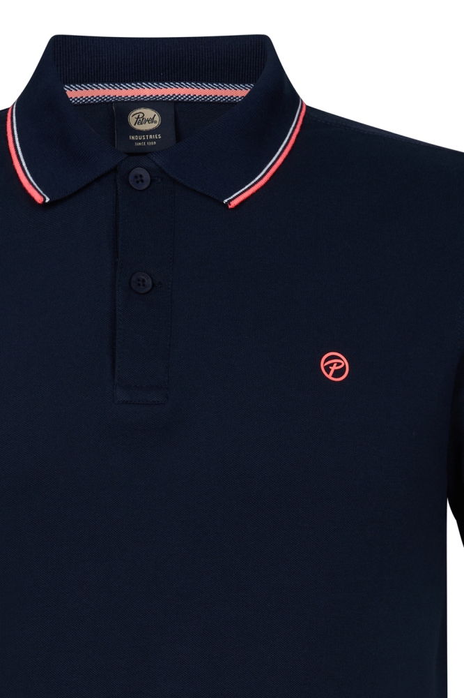 KLASSIEKE POLO WAVE M ROS POL003 5178 NAVY BLUE